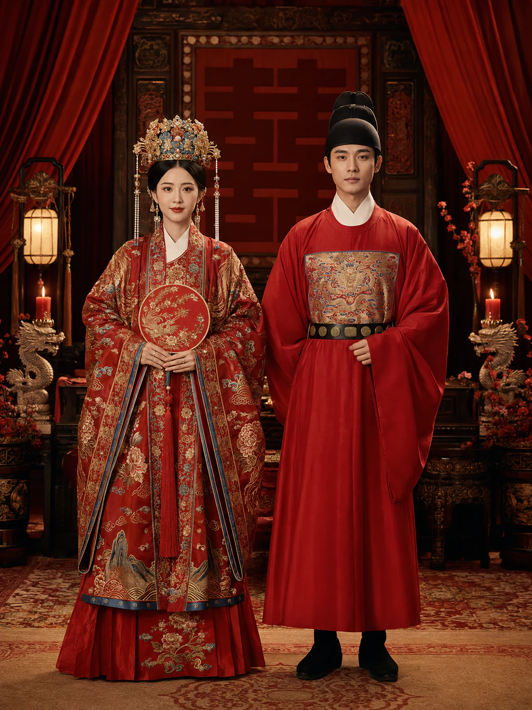 凤冠霞帔 · 明制婚礼主题婚纱照