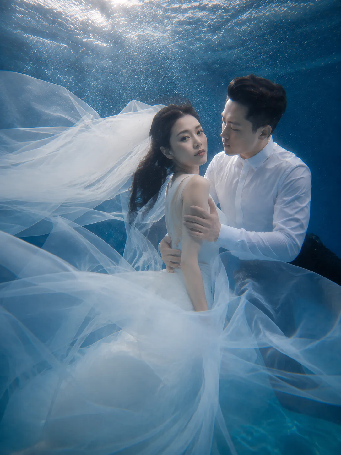 深蓝誓言 · 水下婚纱主题婚纱照